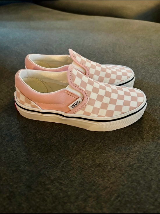 Vans Other - Kids pink and white checkered Vans